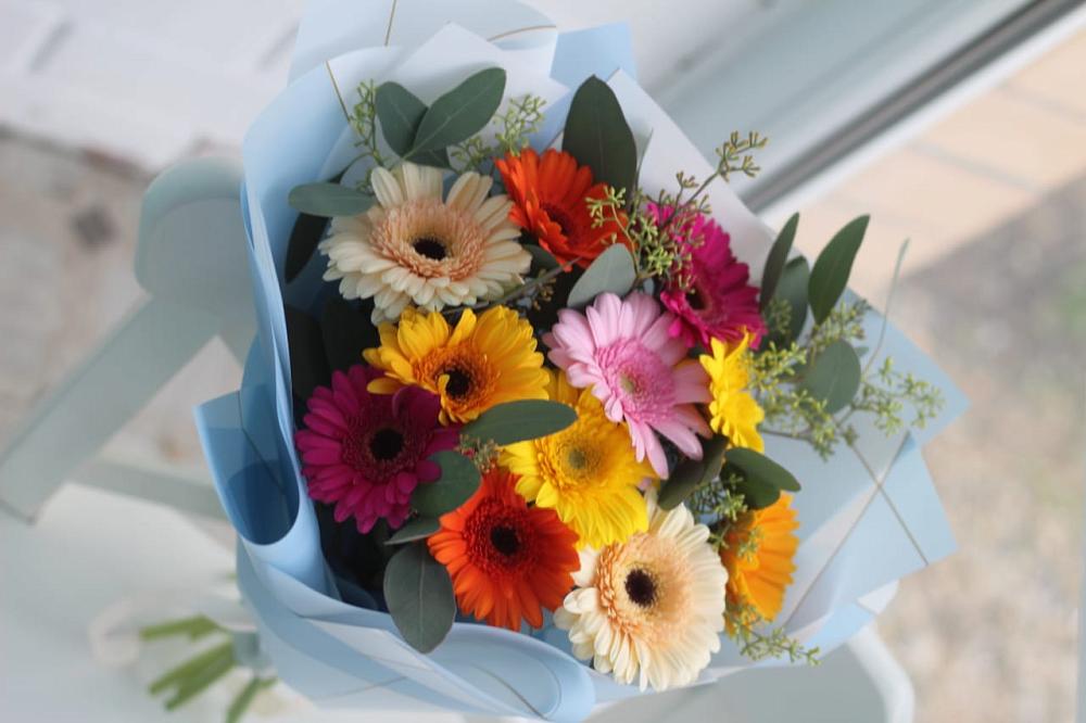 Букет цветов из: Герберы в Тоцкое Второе