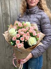 Букет цветов из:  Розы в Тоцкое Второе