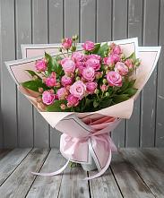 Букет Розовый кустик #REPLACE_PRED# Тоцкое Второе