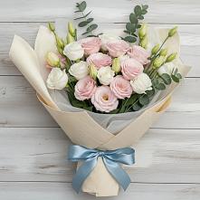 Букет цветов из:  Лизиантусы в Тоцкое Второе