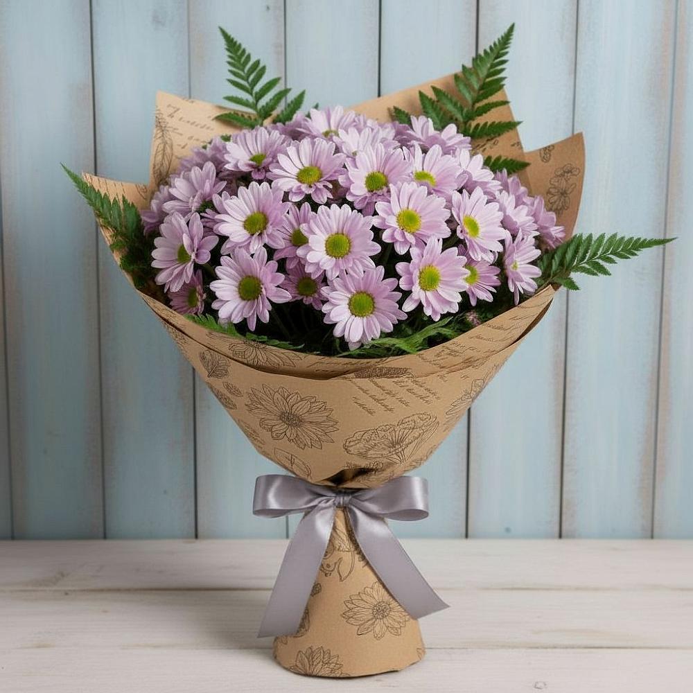 Букет цветов из: Хризантемы в Тоцкое Второе