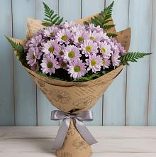 Букет цветов из:  Хризантемы #REPLACE_PRED# Тоцкое Второе