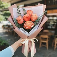Букет цветов из:  Розы в Тоцкое Второе
