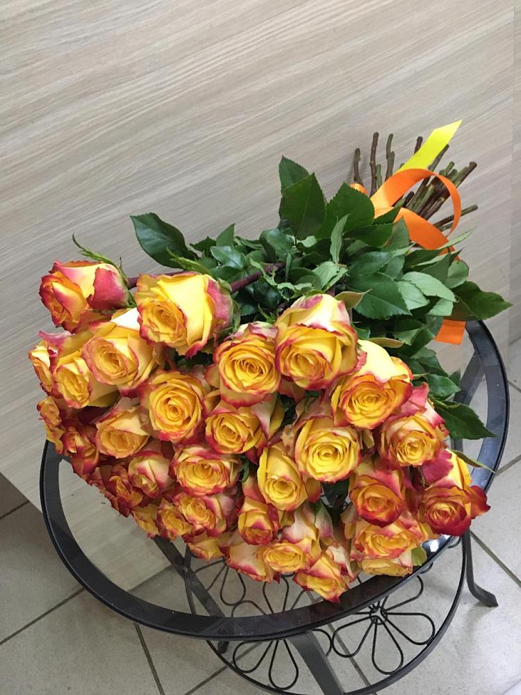 Букет Желтые розы в Тоцкое Второе