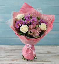 Букет цветов из:  Герберы в Тоцкое Второе