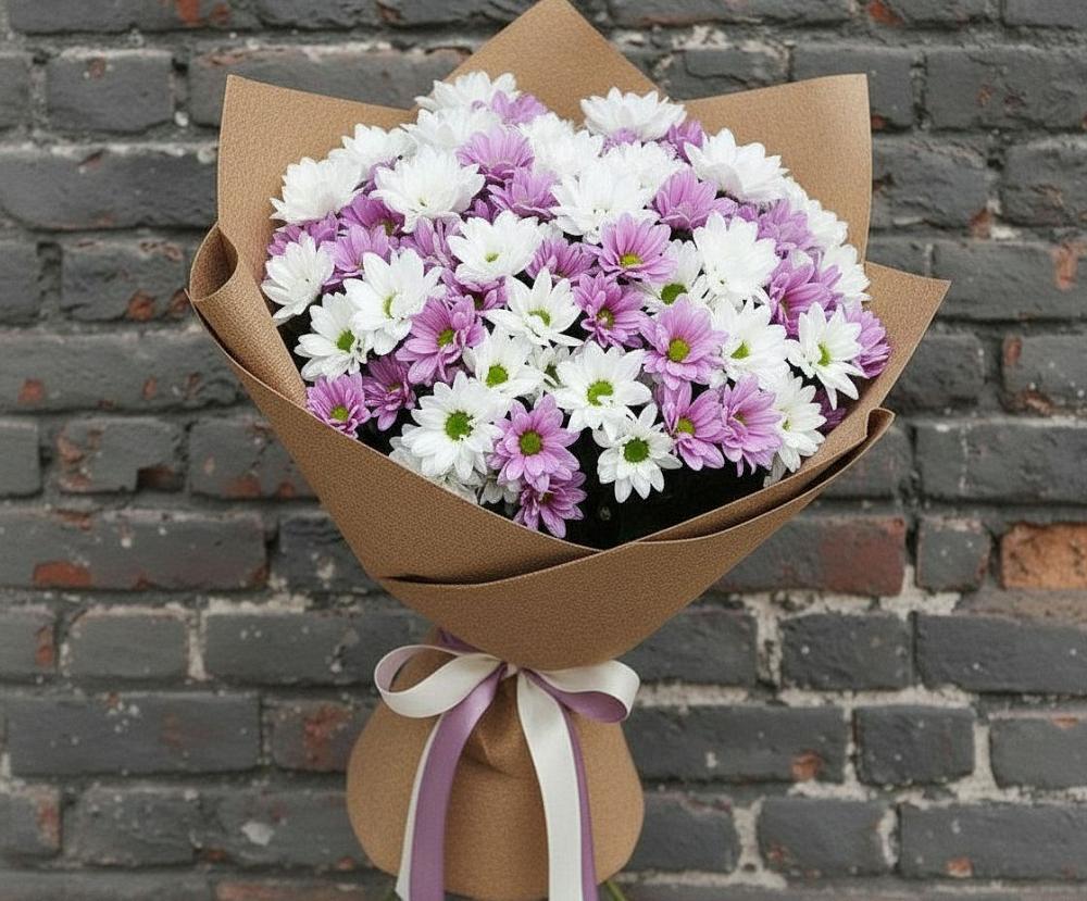Букет цветов из: Хризантемы в Тоцкое Второе