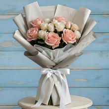 Букет цветов из:  Розы в Тоцкое Второе