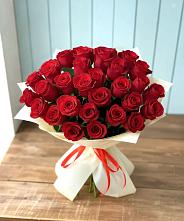 Букет 29 Красных роз в Тоцкое Второе
