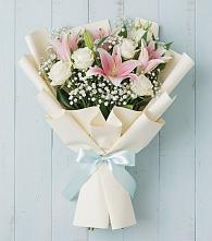 Букет цветов из:  Лилии в Тоцкое Второе