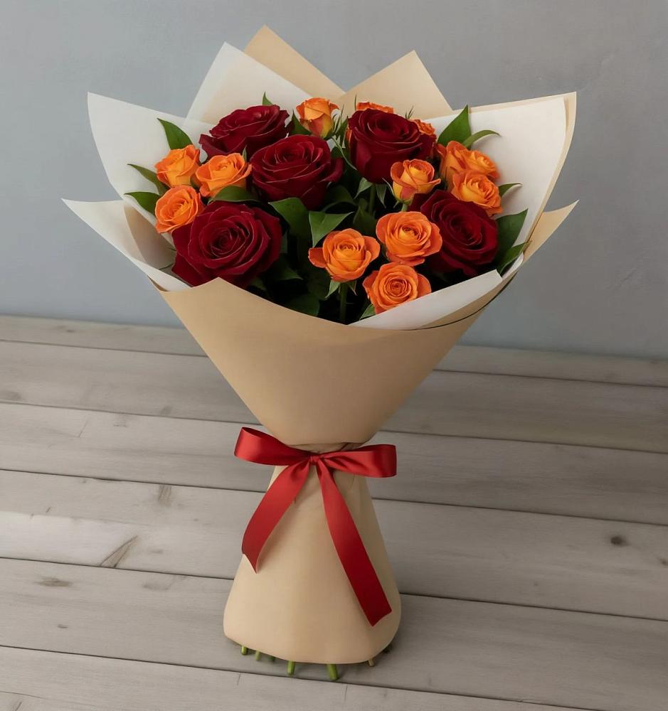 Букет Любовь и восторг в Тоцкое Второе